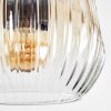 Ripoll Hängeleuchte Glas 15 cm Bernsteinfarben, Klar, 3-flammig