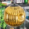 Ripoll Hängeleuchte Glas 15 cm Gold, 3-flammig Ripoll Hängeleuchte Glas 15 cm Gold, 3-flammig