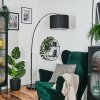 Soungou Stehleuchte 38 cm Chrom, Schwarz, 1-flammig