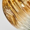 Ripoll Deckenleuchte Glas 15 cm Gold, Klar, 5-flammig