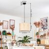 Bongal Hängeleuchte 40 cm Braun, Naturfarben, 1-flammig
