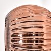 Ripoll Stehleuchte Glas 15 cm Kupferfarben, 3-flammig