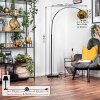Ripoll Stehleuchte Glas 25 cm Schwarz, 1-flammig