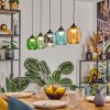 Lavel Hängeleuchte LED Blau, Grün, Klar, Orange, Rauchfarben, 5-flammig