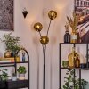 Ripoll Stehleuchte Glas 15 cm Gold, 3-flammig