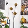 Ripoll Stehleuchte Glas 15 cm Gold, 3-flammig