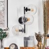 Koyoto Wandleuchte Glas 15 cm Klar, 3-flammig