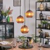 Koyoto Hängeleuchte Glas 20 cm Kupferfarben, 3-flammig