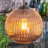 Koyoto Hängeleuchte Glas 20 cm Kupferfarben, 3-flammig