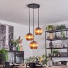 Koyoto Hängeleuchte Glas 20 cm Kupferfarben, 3-flammig