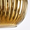 Koyoto Hängeleuchte Glas 20 cm Gold, 3-flammig