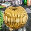 Koyoto Hängeleuchte Glas 20 cm Gold, 3-flammig
