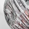Ripoll Deckenleuchte Glas 15 cm Rauchfarben, 5-flammig