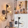 Ripoll Wandleuchte Glas 15 cm Klar, 3-flammig
