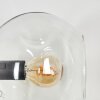 Ripoll Wandleuchte Glas 15 cm Klar, 3-flammig