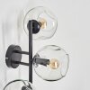 Ripoll Wandleuchte Glas 15 cm Klar, 3-flammig