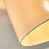 Bassagoda Deckenleuchte Glas 35 cm beige, Weiß, 1-flammig