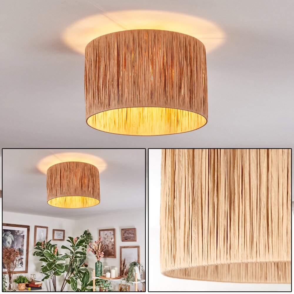 Granja Deckenleuchte Glas 35 cm Naturfarben, 1-flammig main product photo
