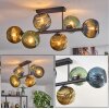 Koyoto Deckenleuchte Glas 15 cm Blau, Gold, Grün, 6-flammig