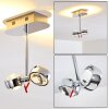 Florenz Deckenleuchte LED Chrom, 2-flammig