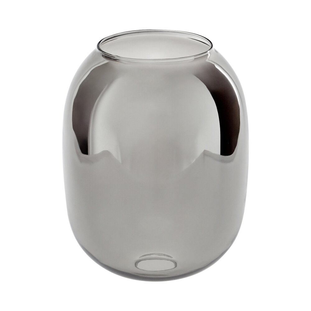 Lampenschirm aus Glas Apedo Ersatzglas 20 cm Rauchfarben main product photo