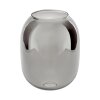 Lampenschirm aus Glas Apedo Ersatzglas 20 cm Rauchfarben