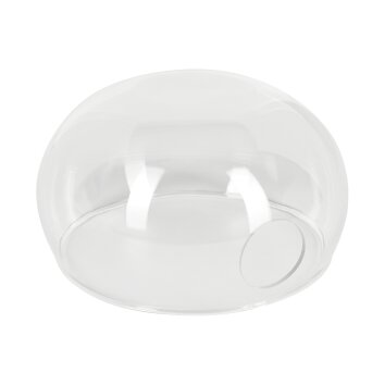 Glaslampenschirm Nikkala Ersatzglas 12 cm Klar