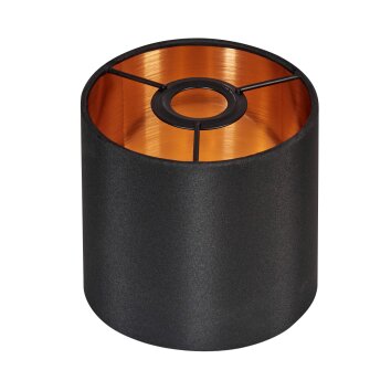 Alsen Lampenschirm 12 cm Kupferfarben, Schwarz