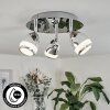 Morges Deckenleuchte LED Chrom, 3-flammig
