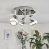 Morges Deckenleuchte LED Chrom, 3-flammig