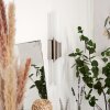 Morges Wandleuchte Nickel-Matt, 2-flammig