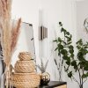 Morges Wandleuchte Nickel-Matt, 2-flammig
