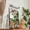 Morges Spiegelleuchte LED Chrom, 1-flammig