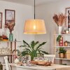 Bassagoda Hängeleuchte 45 cm beige, Weiß, 1-flammig