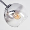 Koyoto Deckenleuchte Glas 15 cm Bernsteinfarben, Klar, Rauchfarben, 3-flammig