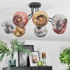 Ripoll Deckenleuchte Glas 15 cm Chrom, Gold, Kupferfarben, Rauchfarben, 7-flammig
