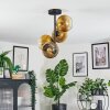 Koyoto Deckenleuchte Glas 15 cm Gold, Klar, 4-flammig