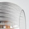 Koyoto Deckenleuchte Glas 15 cm Klar, Rauchfarben, 4-flammig