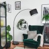 Bassagoda Stehleuchte 35 cm Chrom, Schwarz, 1-flammig