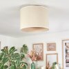 Bassagoda Deckenleuchte 40 cm beige, Weiß, 1-flammig
