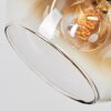 Koyoto Deckenleuchte Glas 15 cm Gold, Klar, Kupferfarben, Rauchfarben, 3-flammig
