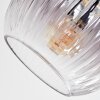 Koyoto Deckenleuchte Glas 15 cm Bernsteinfarben, Klar, Rauchfarben, 3-flammig