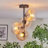Koyoto Deckenleuchte Glas 15 cm Bernsteinfarben, Klar, 4-flammig