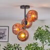 Ripoll Deckenleuchte Glas 15 cm Kupferfarben, 4-flammig