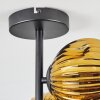 Ripoll Deckenleuchte Glas 15 cm Gold, 4-flammig