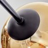 Koyoto Deckenleuchte Glas 15 cm Gold, Klar, Kupferfarben, Rauchfarben, 7-flammig