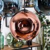 Ripoll Hängeleuchte Glas 15 cm, 20 cm, 25 cm Naturfarben, Schwarz, 8-flammig