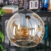 Koyoto Hängeleuchte Glas 15 cm Bernsteinfarben, 4-flammig