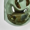 Ripoll Wandleuchte Glas 15 cm Blau, Grün, Kupferfarben, 3-flammig