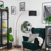 Bassagoda Stehleuchte 35 cm Kupferfarben, Schwarz, 1-flammig